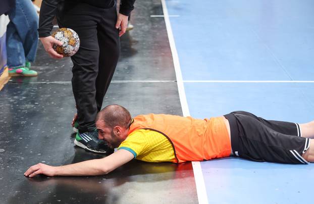 Zagreb: Glumačka postava BOK festa na treningu s RK Zagrebom