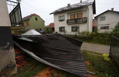 Čeka se normalizacija stanja: Vatrogasci saniraju posljedice nevremena kod Karlovca