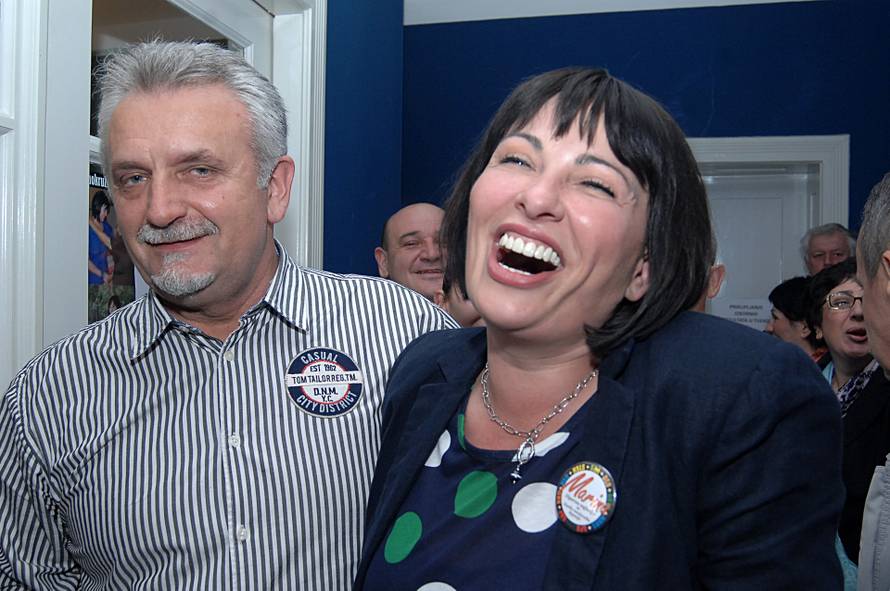 Sisak: Marina Lovri?-Merzel nije skrivala veselje zbog pobjede na lokalnim izborima