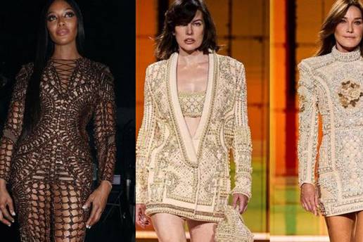 Olivier Rousteing proslavio 10 godina na čelu kuće Balmain