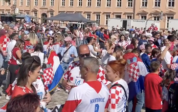 VIDEO Euforični doček Hrvatske: Šest tisuća navijača skandiralo Luki, orilo se 'Mi smo prvaci'