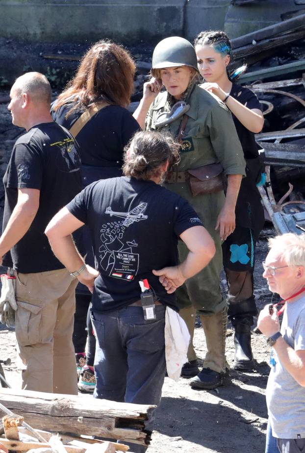 Kate Winslet na snimanju filma u Dubrovniku