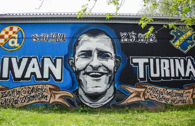 Zagreb: Napravili grafit povodom obljetnice smrti Ivana Turine