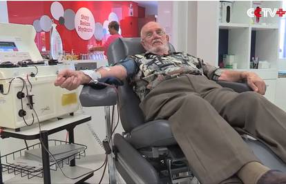 Spasio je milijune djece: Svoju je krv darivao pune 63 godine