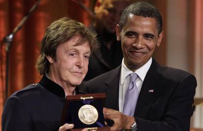 Paulu McCartneyu Obama uručio nagradu Gershwin