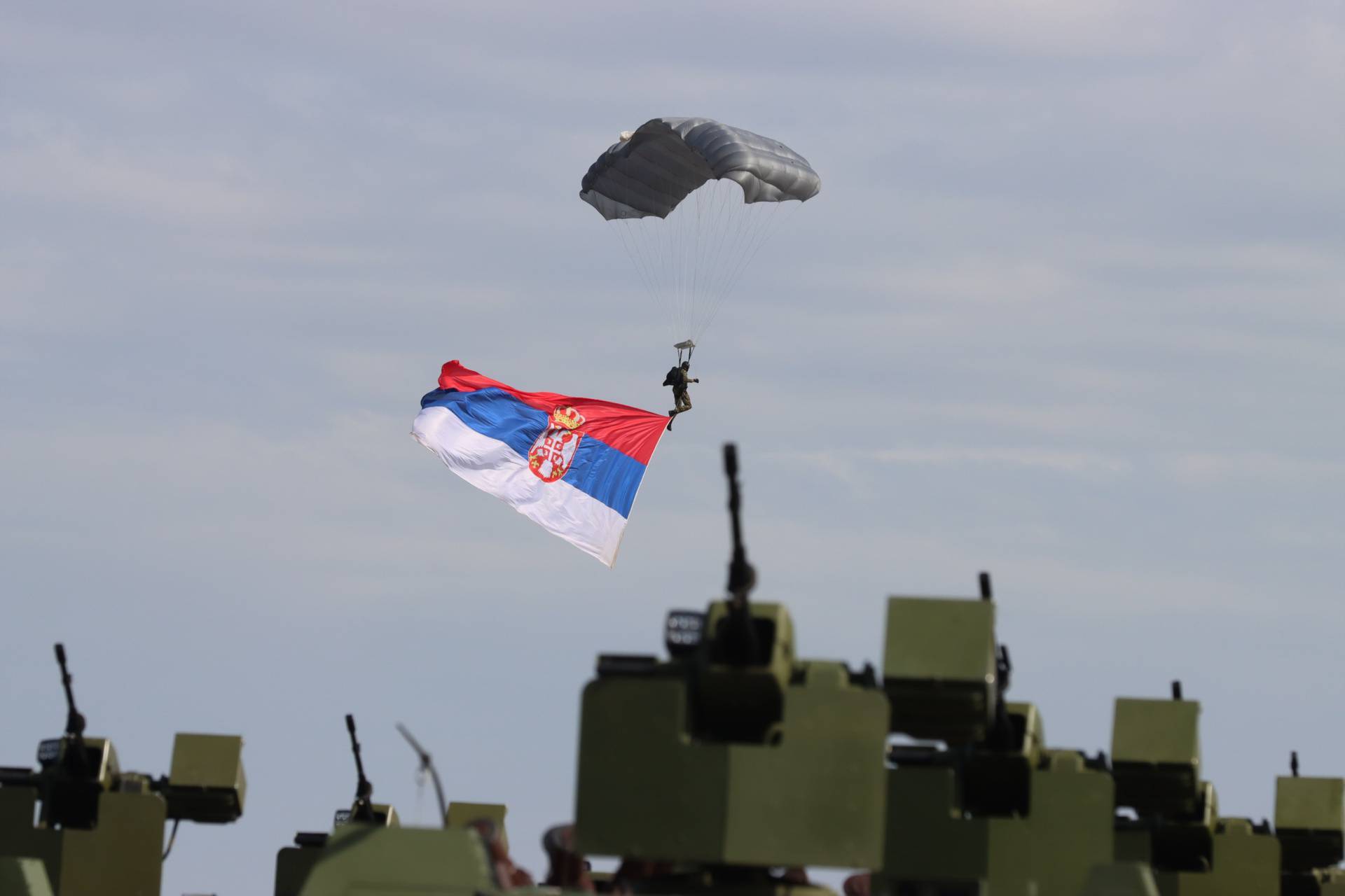 Beograd: Prikaz sposobnosti vojske Srbije održan je na vojnom aerodromu "Pukovnik-pilot Milenko Pavlović"