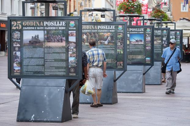 Rijeka: Na Korzu otvorena izložba "25 godina poslije"