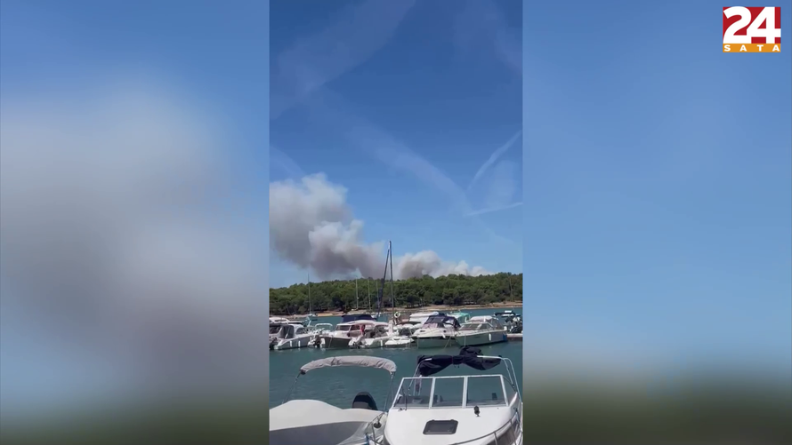 VIDEO Požar u Puli je pod nadzorom: Izgorjelo 40 hektara, uspjeli obraniti kuće