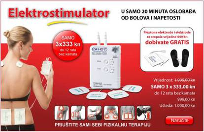 Elektro stimulator dr. Hoa oslobađanja bol u mišićima 