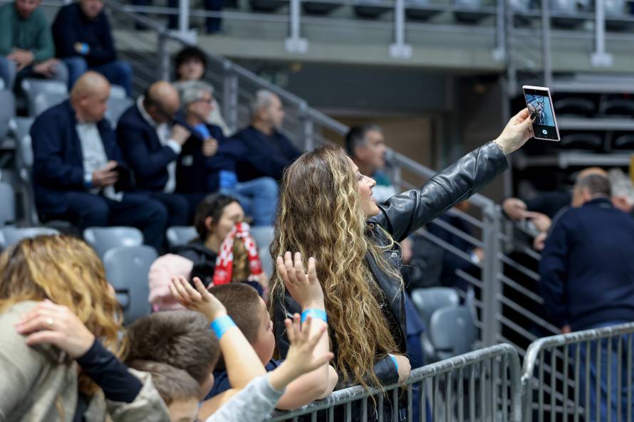 Zadar: Prijateljska utakmica između Hrvatske i Švicarske