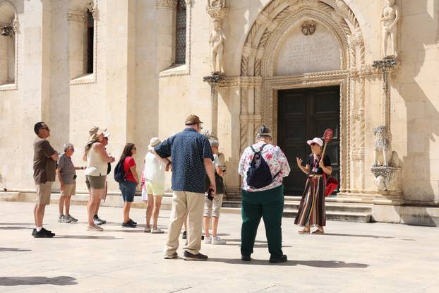 Šibenik:Grad prepun turista.