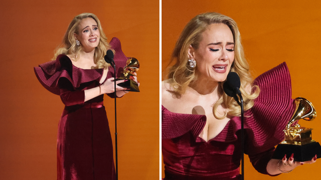 Adele zaplakala na pozornici Grammyja: Nagradu za najbolju solo izvedbu posvetila je sinu...
