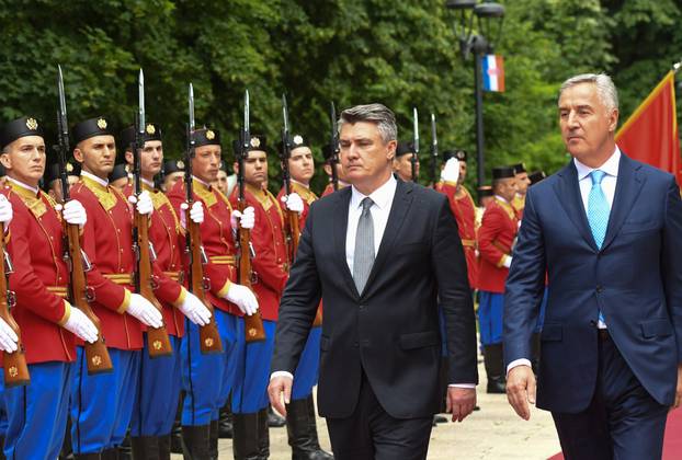 Milanovića u Cetinju ugostio predsjednik Milo Đukanović