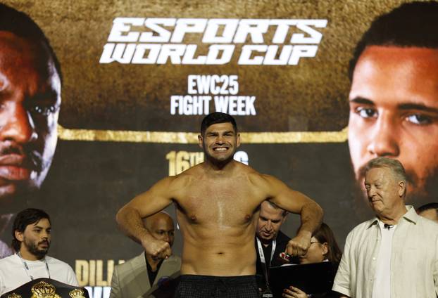 Dillian Whyte v Moses Itauma - Weigh-in for EWC25 Fight Week