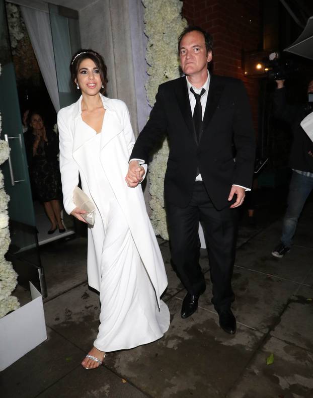 Quentin Tarantino and Daniela Pick Wedding - Los Angeles
