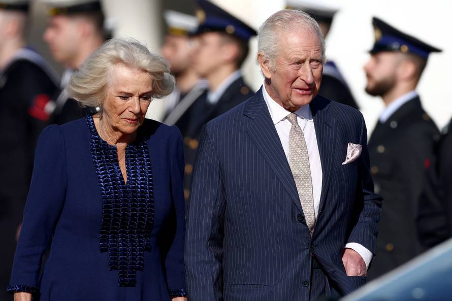 Britain's King Charles visits Italy