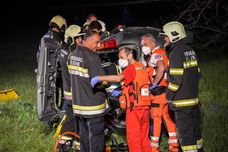 Užas na Grobničkom polju: U sudaru teško ozlijeđeni vozači