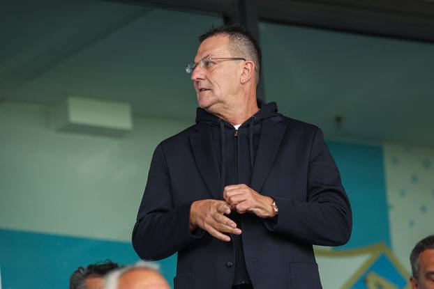 Rijeka: Svečana loža tijekom finalne utakmice SuperSport Hrvatskog nogometnog kupa