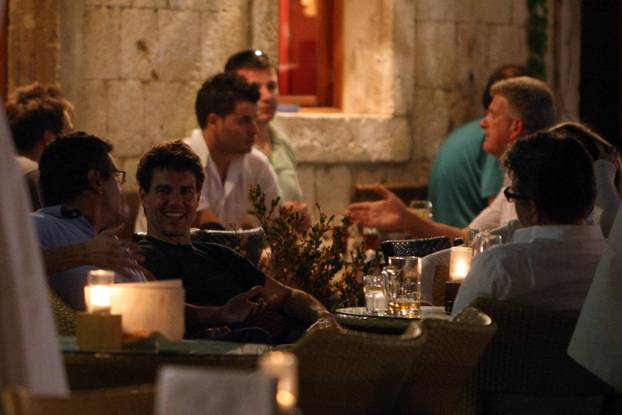 ARHIVA - 2012. Hvar: Ameri?ki glumac Tom Cruise s prijateljima došao na odmor u Hrvatsku