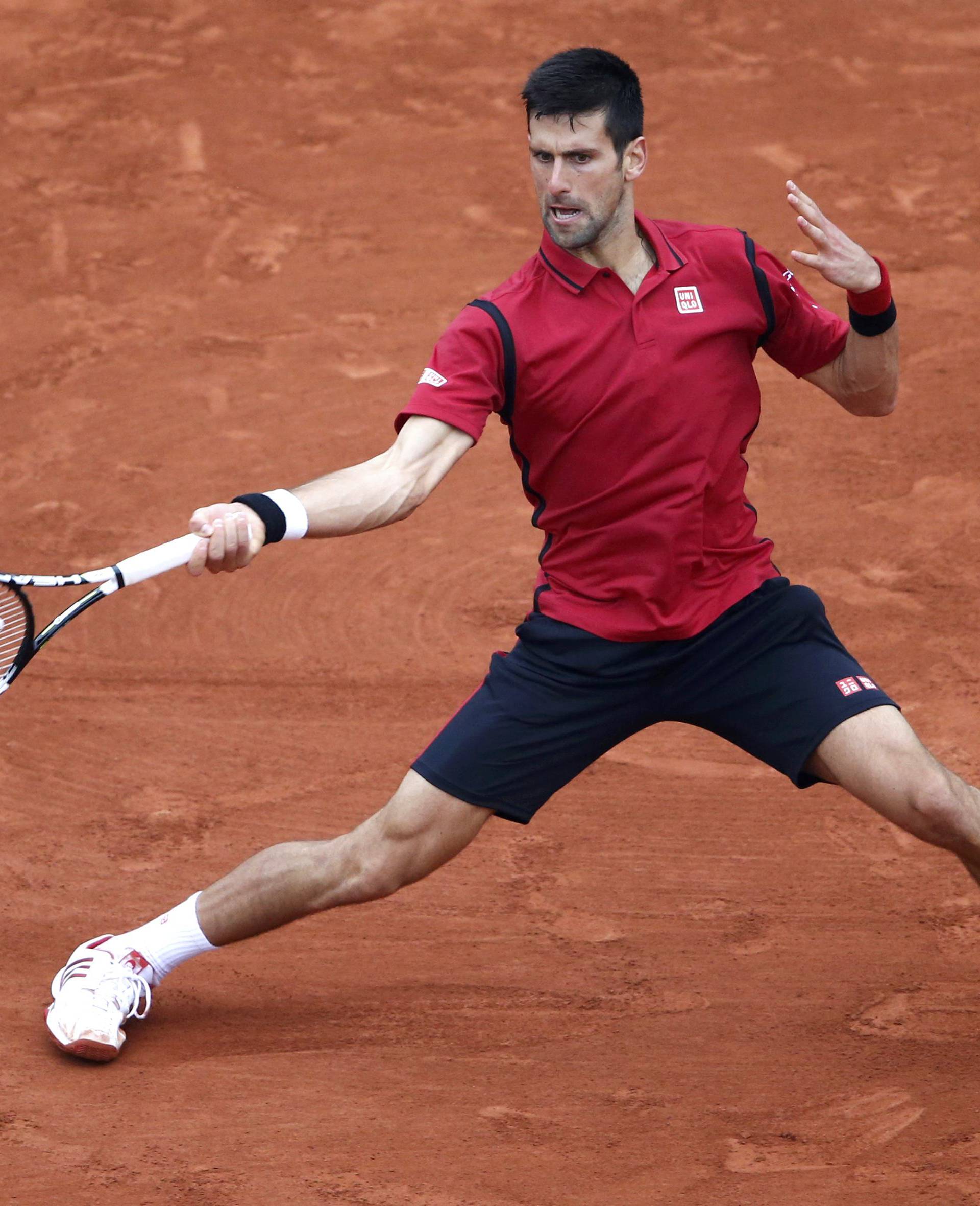 Tennis - French Open Men's Singles Final match - Roland Garros - Novak Djokovic of Serbia v Andy Murray of Britain