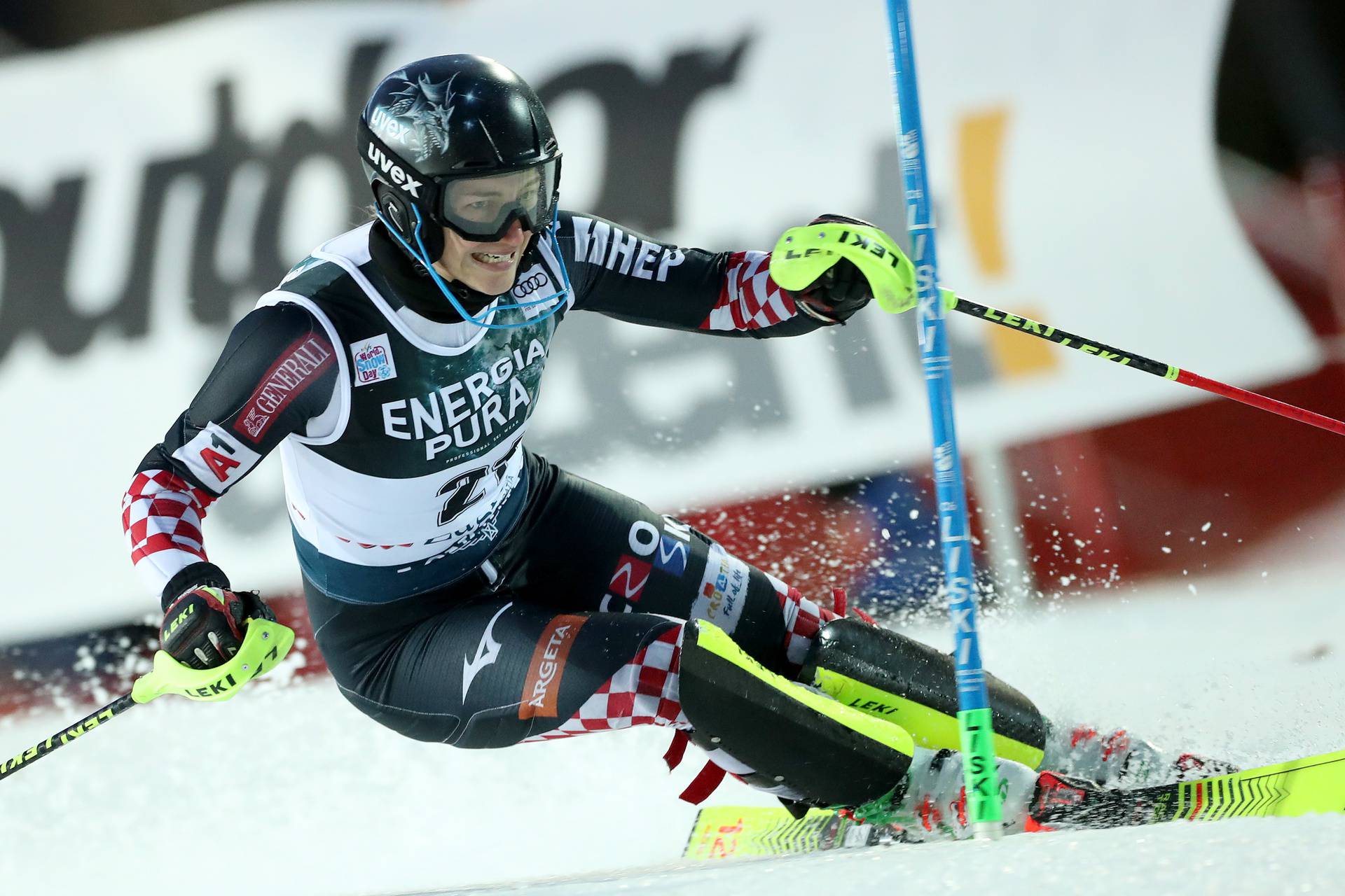 Zagreb: Druga vožnja ženskog slaloma Audi FIS Svjetskog skijaškog kupa