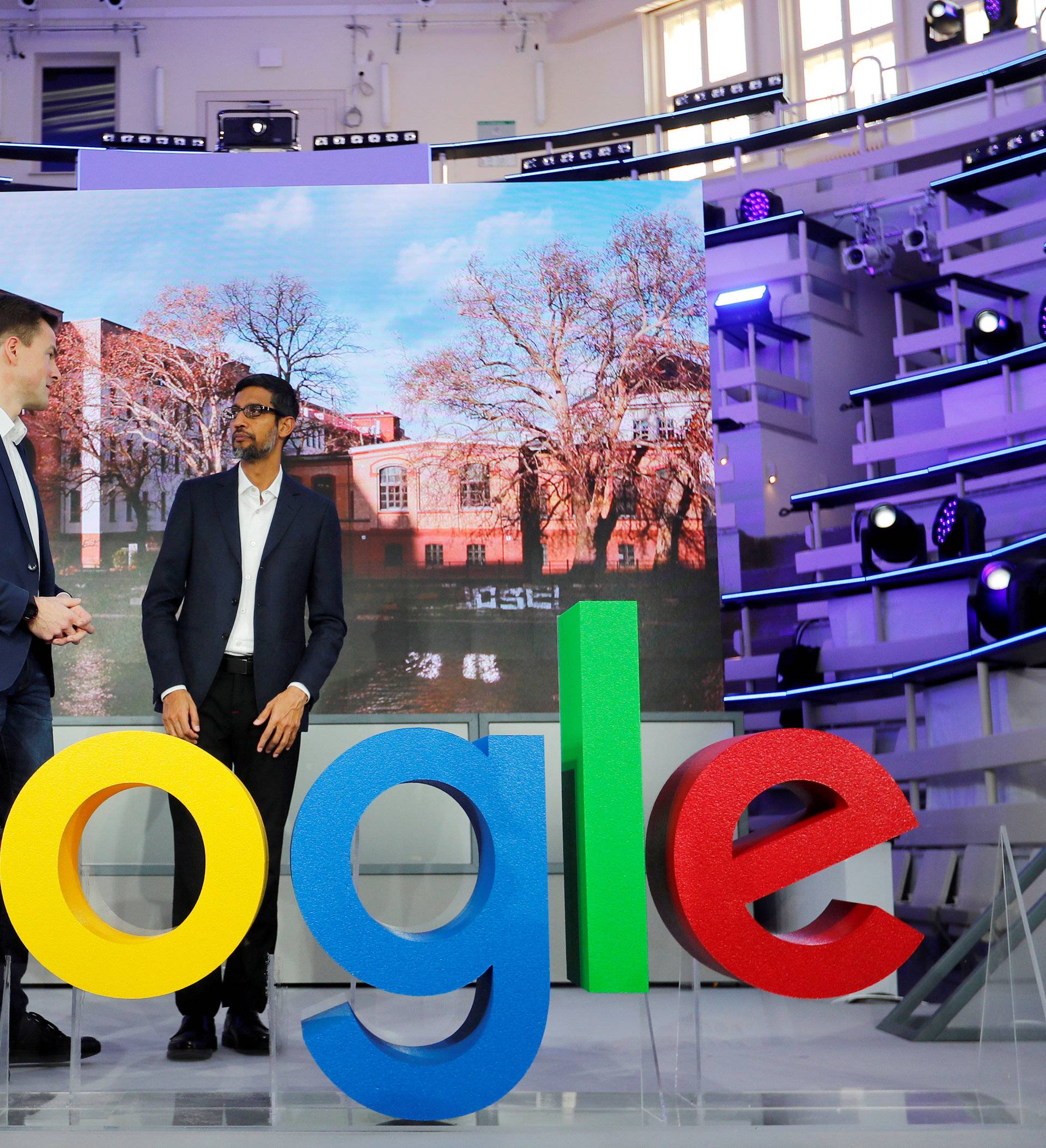 FILE PHOTO: Opening of the new Alphabet's Google Berlin office in Germany