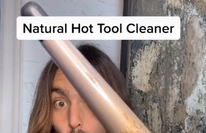 Jednostavan trik kako očistiti peglu za kosu: Treba vam limun