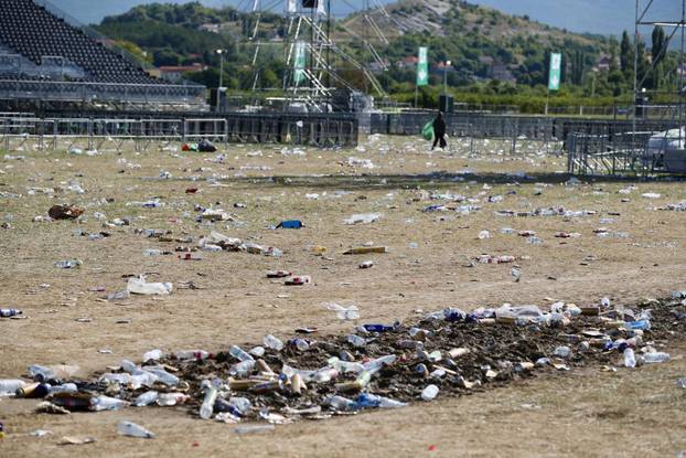Jutro nakon koncerta Marka Perkovića Thompsona na sinjskom hipodromu