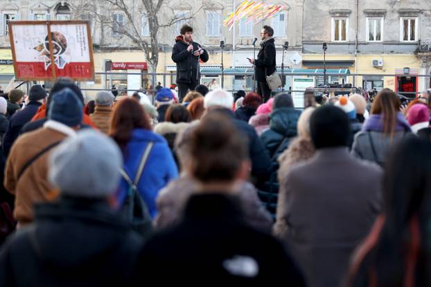 Rijeka: Doček Oskarovca Igora Bežinovića i ekipe koja je sudjelovala u stvaranju filma "Fiume o Morte!"