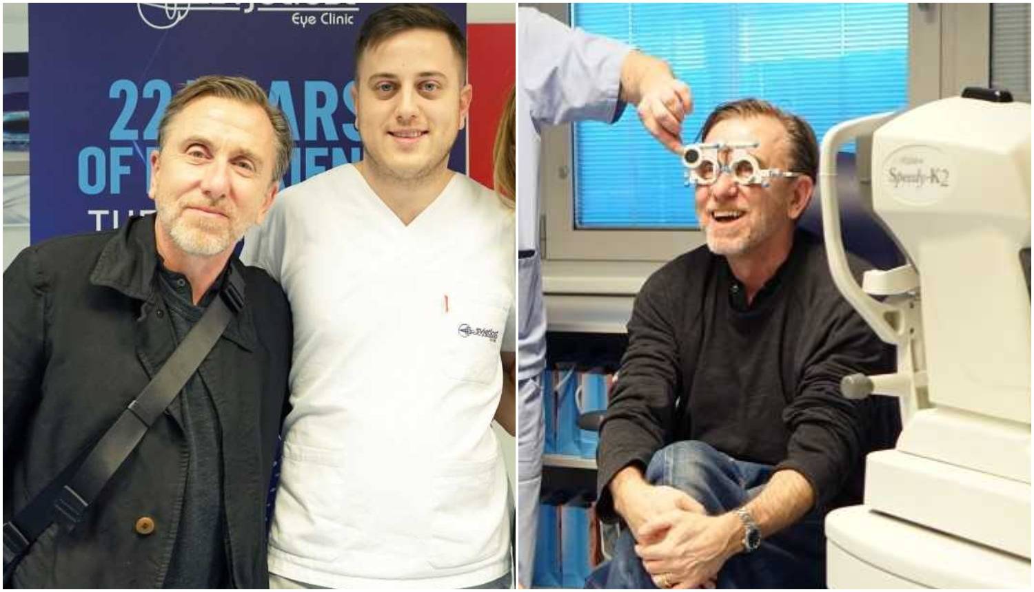 Tim Roth operiran u Zagrebu: 'Prvi put vidim na lijevo oko'