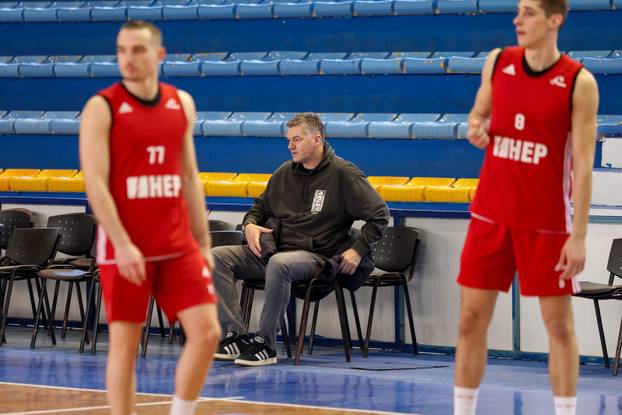 Zadar: Trening košarkaške reprezentacije u Jazinama