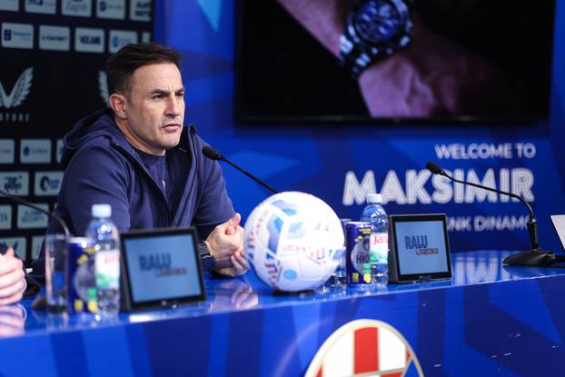 Konferencija za medije Dinama nakon ispadanja iz Kupa