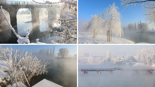 Zaleđena Hrvatska: U Brezovcu jutros -18 Celzijusa! Pogledajte video Korane okovane snijegom