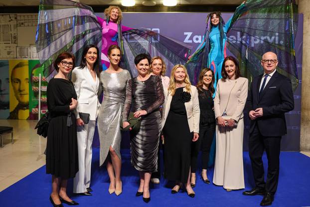 Zagreb: Poznati na svečanosti povodom obilježavnja 100 godina HRT-a