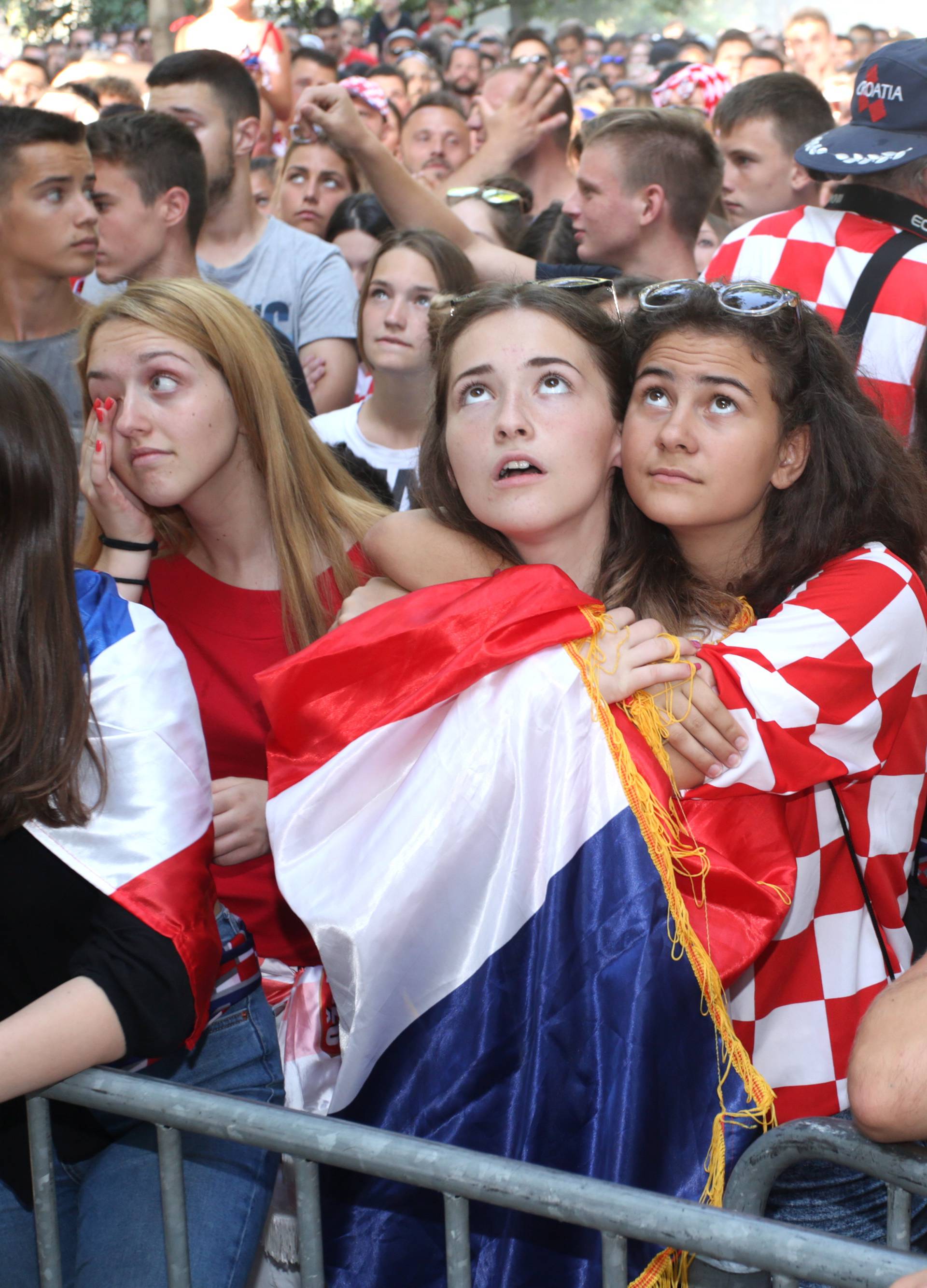 Hrvatska Francuska navijaci