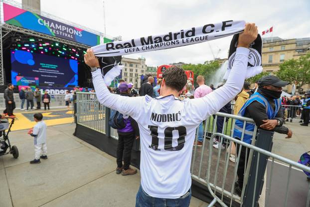Atmosfera u Londonu uoči finala UEFA Lige prvaka između Real Madrida i Borussie Dortmund