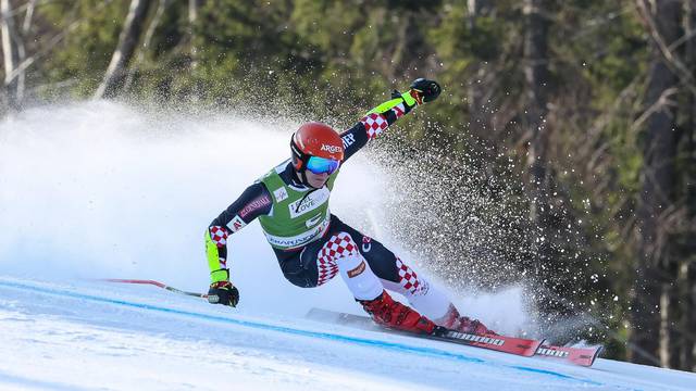 alpine ski race - FIS Alpine Ski World Cup 2022 - Giant Slalom of Kranjska Gora