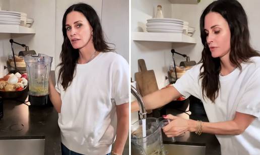 Courteney Cox pokazala kako čisti blender: 'Ovaj  trik bi odobrila i sama Monica Geller'