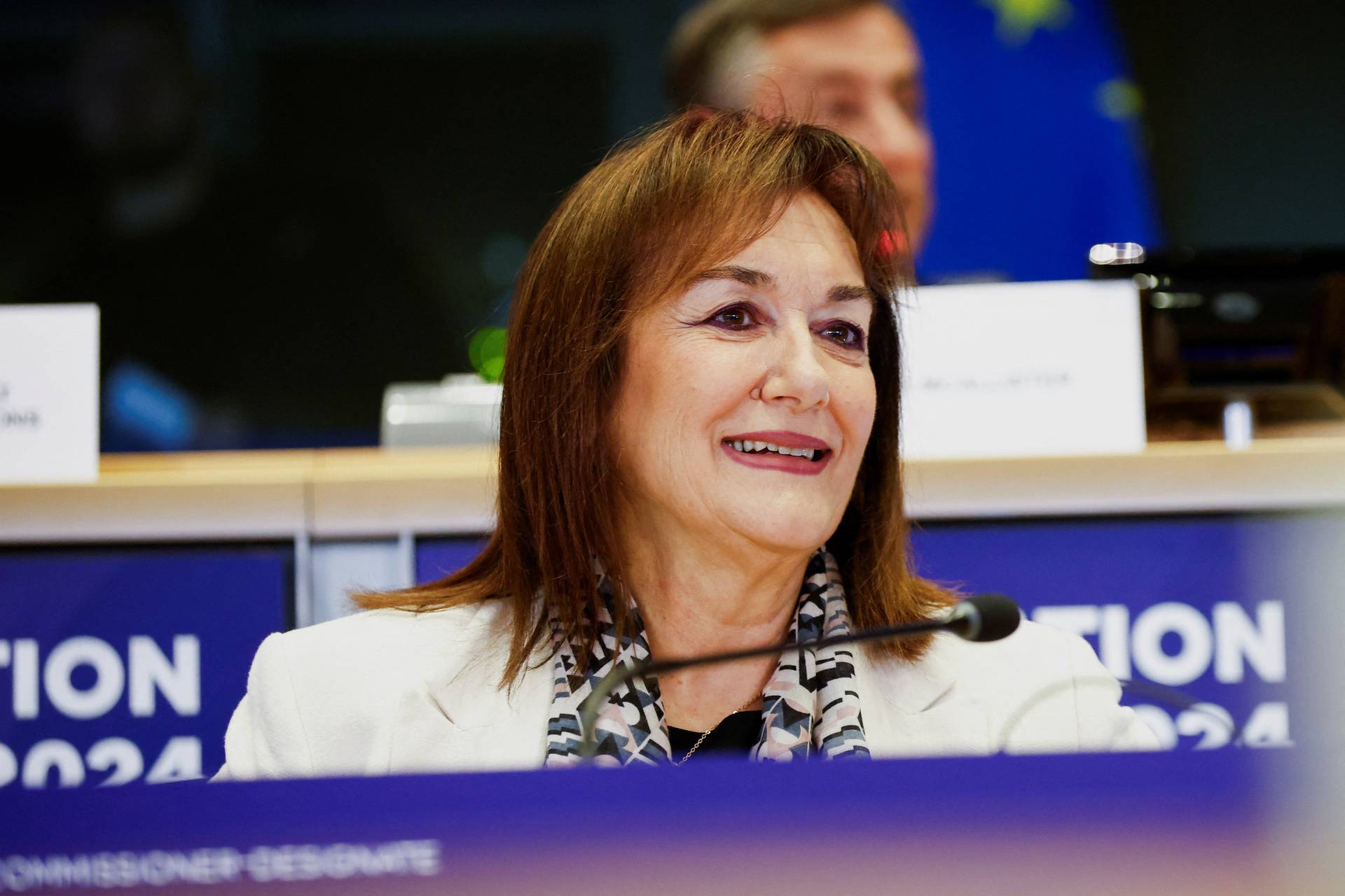 EU Commissioner for the Mediterranean Suica faces parliamentary hearing