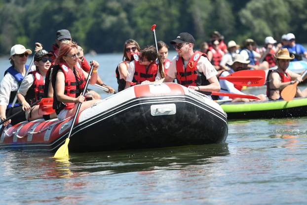 Rafting Hrvatskom Amazonom - Drava 2025. od legradskog ušća Mure u Dravu do Ješkova