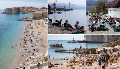 Ljudi izašli na plaže: Uživaju u moru kao da je ljeto u Dalmaciji