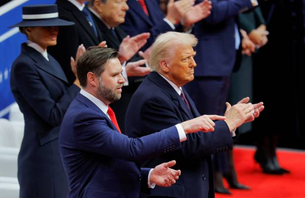 Inauguration ceremony for Trump's second presidential term