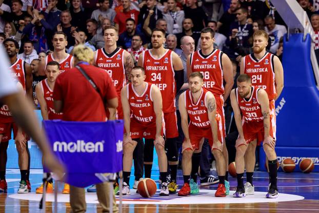 Zadar: Hrvatska i Francuska odigrali utakmicu kvalifikacija za EuroBasket