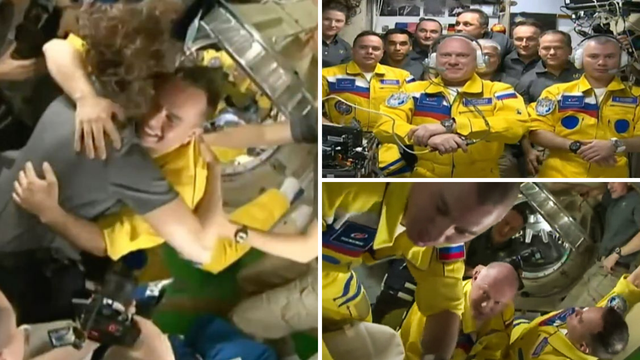 Rusi o kozmonautima: 'Ponekad je žuto samo žuto. Ludo je baš u svemu vidjeti zastavu Ukrajine'