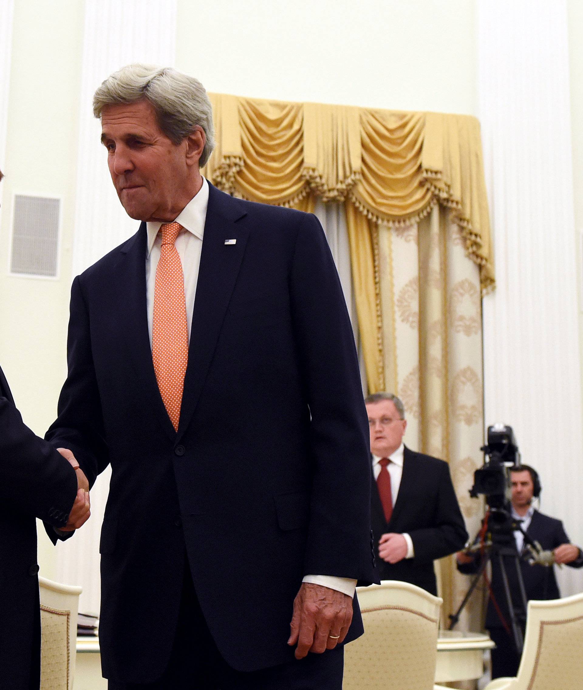 Russian President Putin meets with U.S. Secretary of State Kerry in Moscow