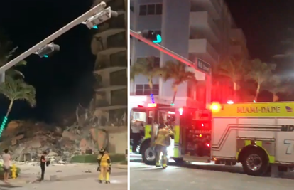 U Miami Beachu se urušio dio zgrade: Vatrogasci iz ruševina izvukli dječaka i njegovu majku
