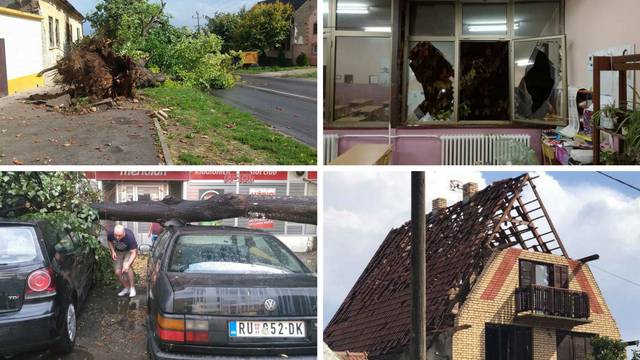 Tornado u Srbiji: Padala stabla, letjeli krovovi, više ozlijeđenih