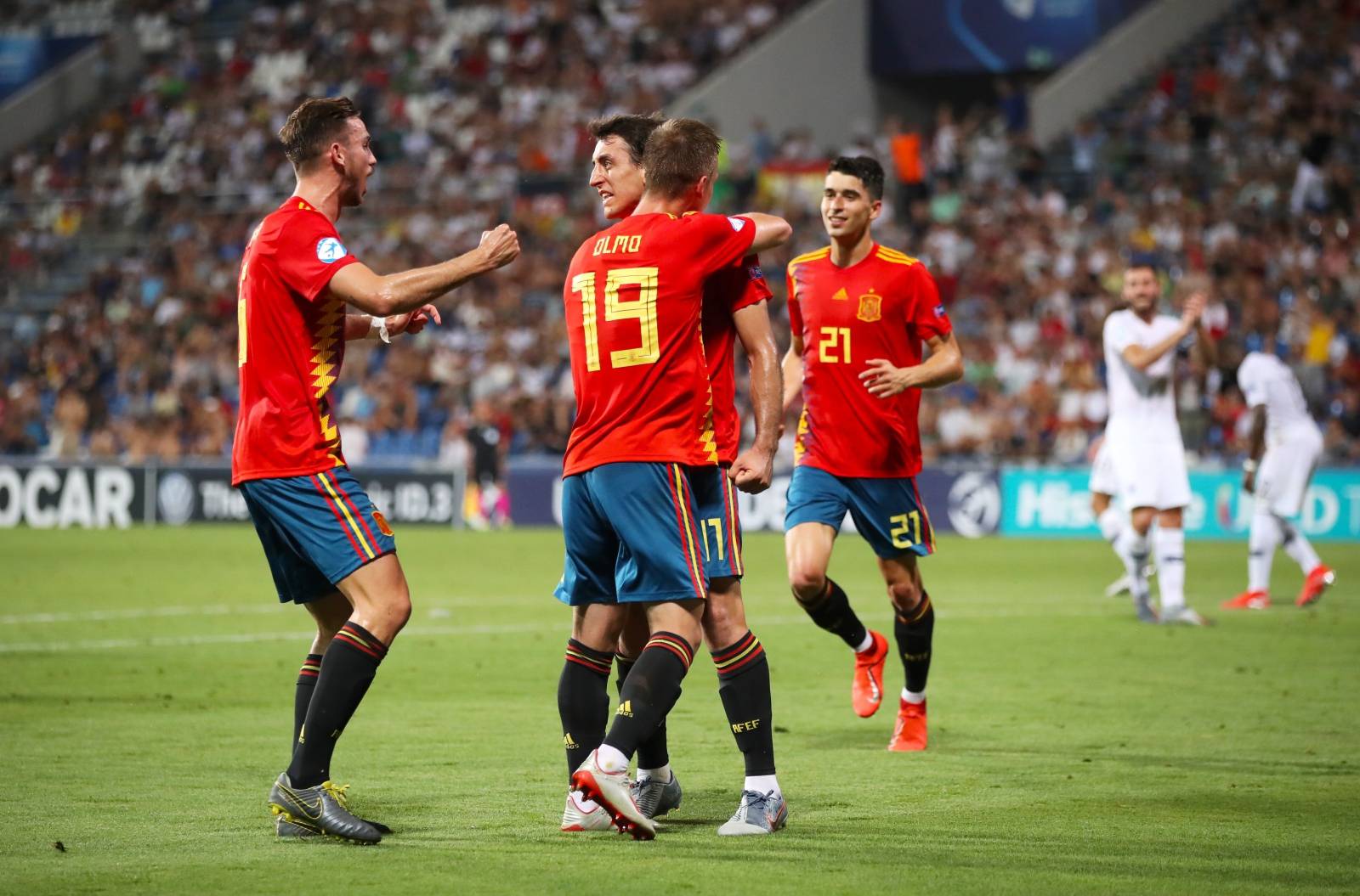 Spain U21 v France U21 - UEFA European Under-21 Championship - Semi Final - Mapei Stadium