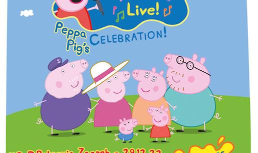 Ovih blagdana hit predstava Peppa Pig dolazi u Hrvatsku!