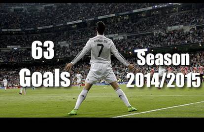 Stroj za golove: Ronaldova 63 gola za "kraljeve" ove sezone